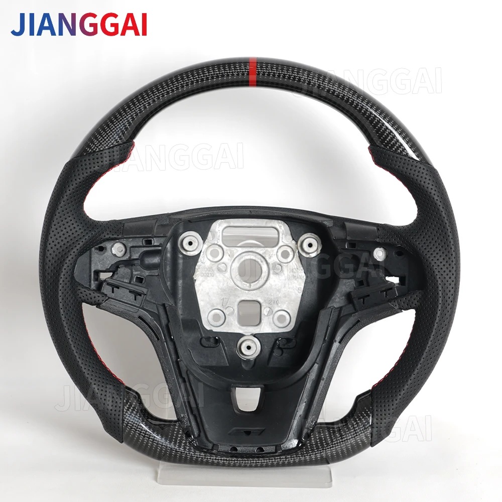Real Carbon Fiber Steering Wheel With Paddle Hole Fit For Chevrolet Camaro 2012-2015 Perforated Leather Racing Steering Wheel
Real Carbon Fiber Steering Wheel With Paddle Hole Fit For Chevrolet Camaro 2012-2015 Perforated Leather Racing Steering Wheel
