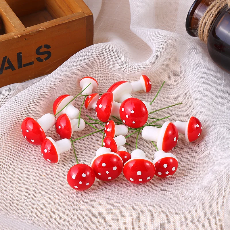 10Pcs 3cm Mini Foam Mushroom Artificial Plant Flower For Wedding Fungus Decoration DIY Wreath Gift Scrapbooking Craft Bacterium
10Pcs 3cm Mini Foam Mushroom Artificial Plant Flower For Wedding Fungus Decoration DIY Wreath Gift Scrapbooking Craft Bacterium