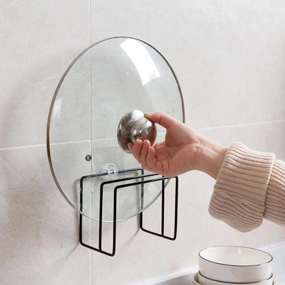 Kitchen Stainless Steel Pot Cover Lid Holder Cutting Board Rack Storage Organizer Bar Home Modern Storage Rack Black
Kitchen Stainless Steel Pot Cover Lid Holder Cutting Board Rack Storage Organizer Bar Home Modern Storage Rack Black