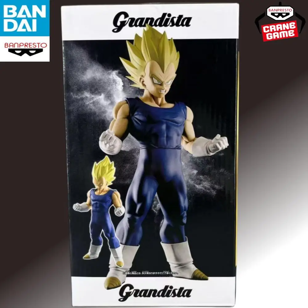 Bandai Banpresto Dragon Ball Z Grandista Super Saiyan Vegeta 26cm Action Figure - Combat Stance Standing Collectible Model
Bandai Banpresto Dragon Ball Z Grandista Super Saiyan Vegeta 26cm Action Figure - Combat Stance Standing Collectible Model