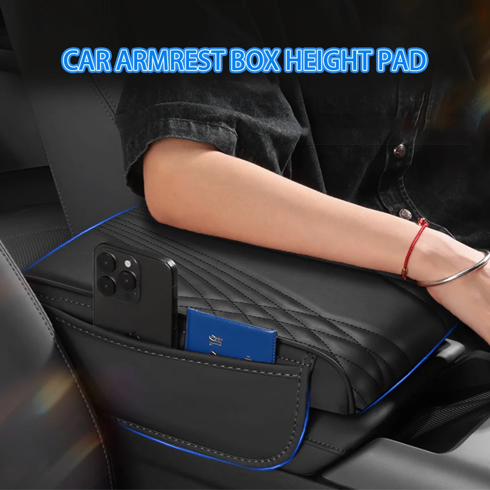 Car Armrest Heightening Cushion with Side Storage Pockets for Volkswagen VW GTI Polo Golf MK6 Passat B6 Tiguan Elbow Support Pad
Car Armrest Heightening Cushion with Side Storage Pockets for Volkswagen VW GTI Polo Golf MK6 Passat B6 Tiguan Elbow Support Pad