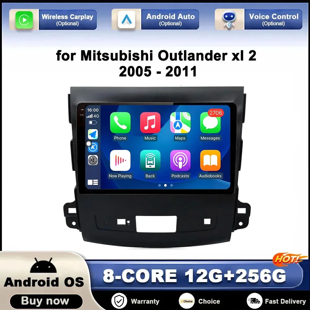 Car Multimedia Video Player for Mitsubishi Outlander xl 2 2005 - 2011 Android OS GPS Navigation DSP Stereo IPS Touch Screen WiFi
Car Multimedia Video Player for Mitsubishi Outlander xl 2 2005 - 2011 Android OS GPS Navigation DSP Stereo IPS Touch Screen WiFi