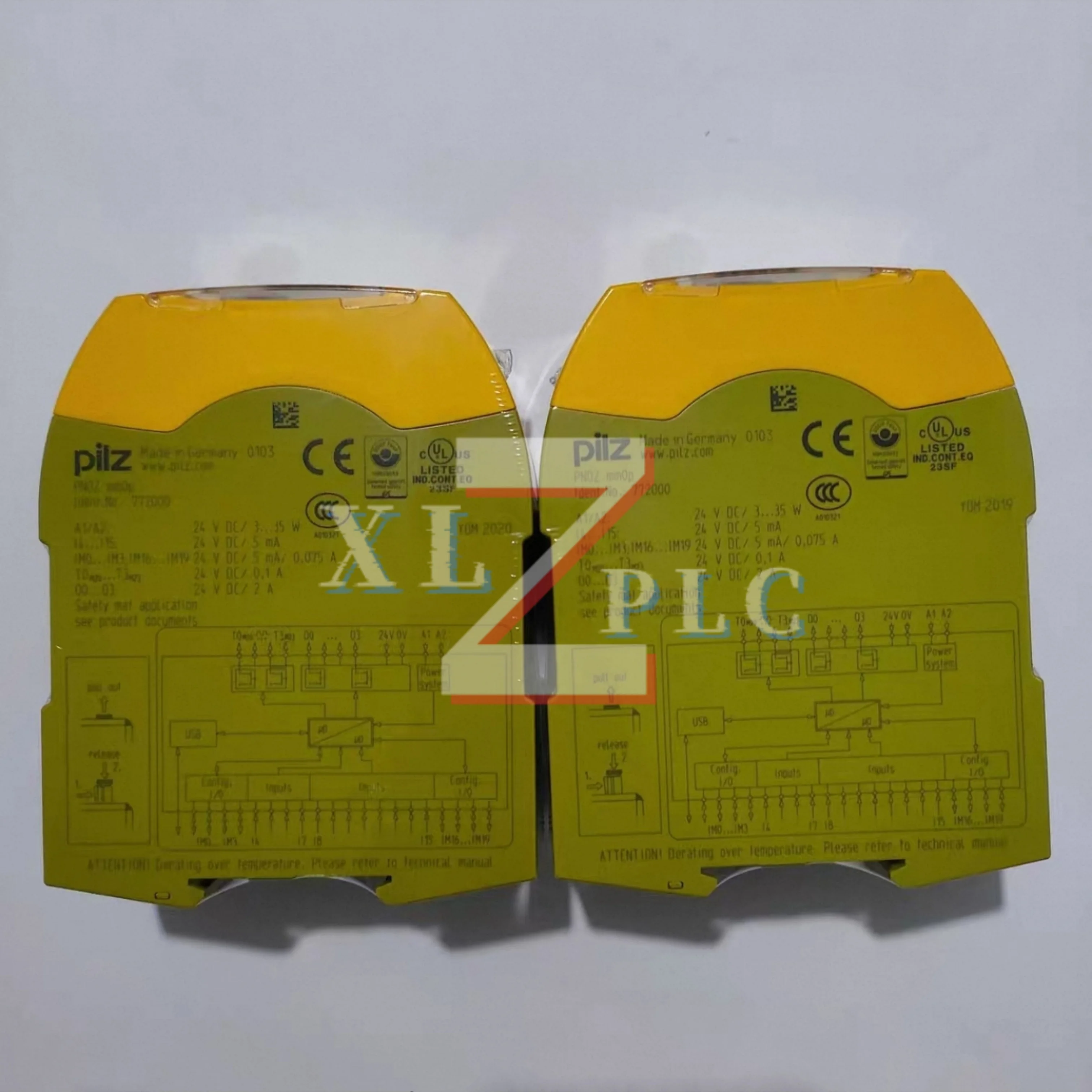 772000 PNOZ mm0p 772001 PNOZ mm0.1p 772100 PNOZ m B0 772101 PNOZ m B1 772104 PNOZ m B0.1 772120 PNOZ m EF Safety controller 100%
772000 PNOZ mm0p 772001 PNOZ mm0.1p 772100 PNOZ m B0 772101 PNOZ m B1 772104 PNOZ m B0.1 772120 PNOZ m EF Safety controller 100%