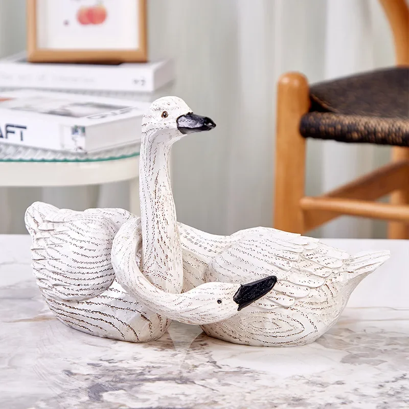 CLL Creative Swan Ornament Living Room Tabletop Knick-knack Outdoor Garden Arrangement Landscaping Resin Crafts
CLL Creative Swan Ornament Living Room Tabletop Knick-knack Outdoor Garden Arrangement Landscaping Resin Crafts