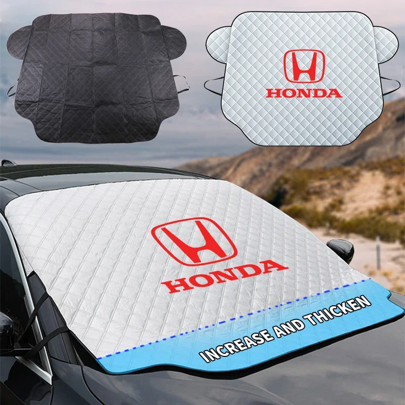 Winter Car Snow Shield Shade Front Windshield Anti-frost Antifreeze Sunshade Cover Sun Shade Protector For Honda S Accessories
Winter Car Snow Shield Shade Front Windshield Anti-frost Antifreeze Sunshade Cover Sun Shade Protector For Honda S Accessories