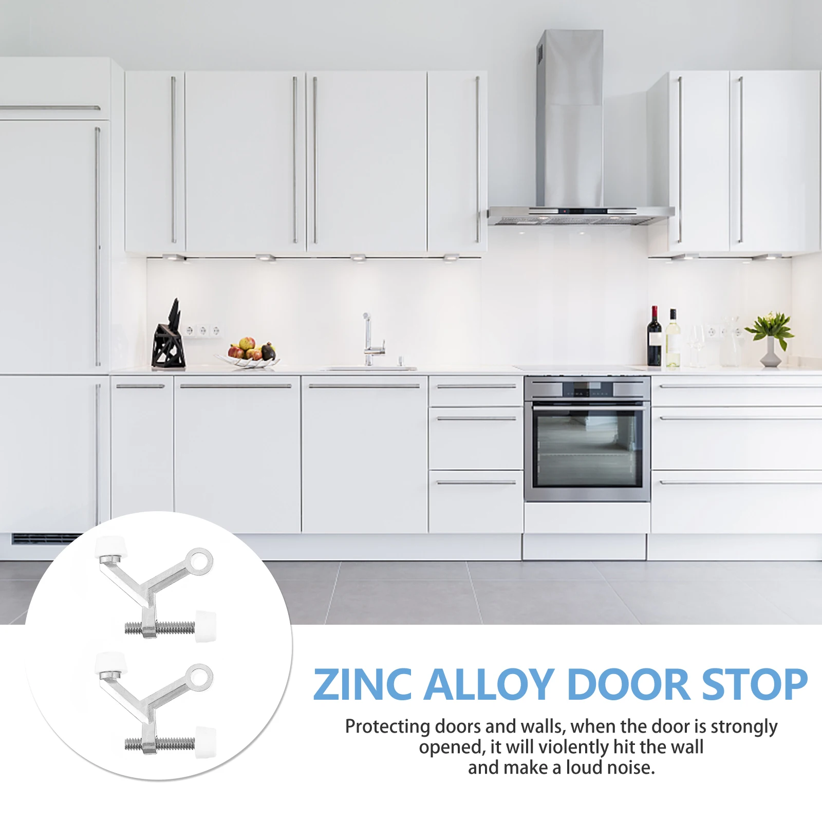 4Pcs Premium Material Door Bumpers Anti-Collision Stopper Home Supplies Practical Door Zinc Alloy Buffer
4Pcs Premium Material Door Bumpers Anti-Collision Stopper Home Supplies Practical Door Zinc Alloy Buffer