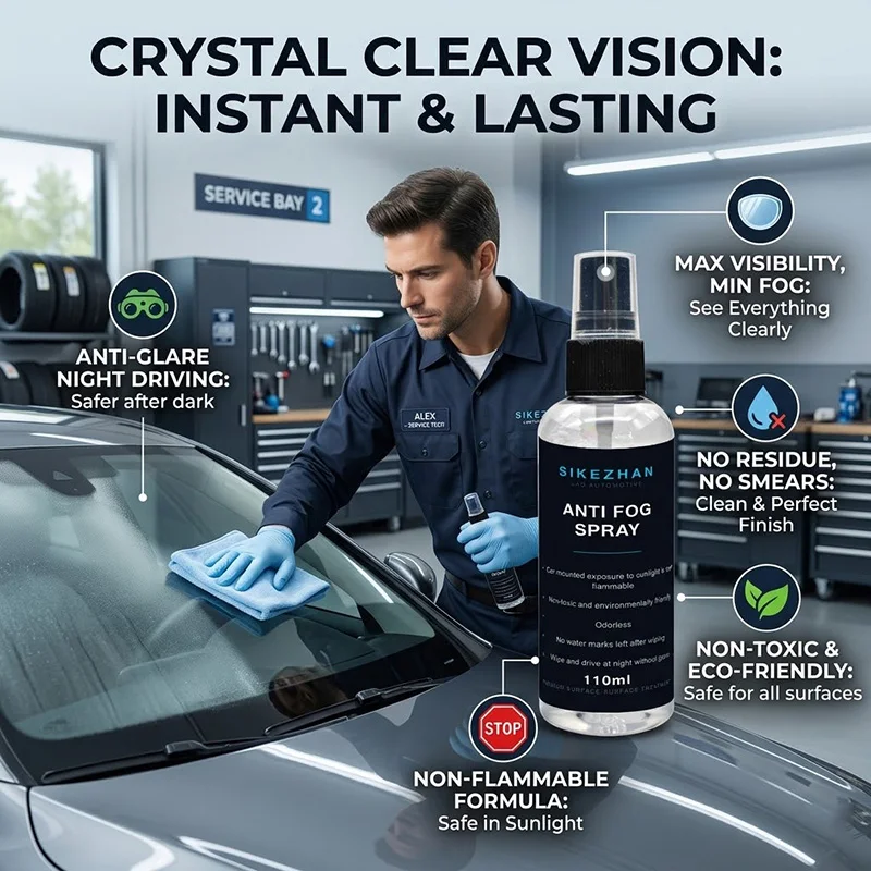 Anti Fog Spray for Glasses Defogger Instant Anti-Fogging Agent for Car Windshield Swimming Goggles Eyeglasses Helmet Visor Lens
Anti Fog Spray for Glasses Defogger Instant Anti-Fogging Agent for Car Windshield Swimming Goggles Eyeglasses Helmet Visor Lens