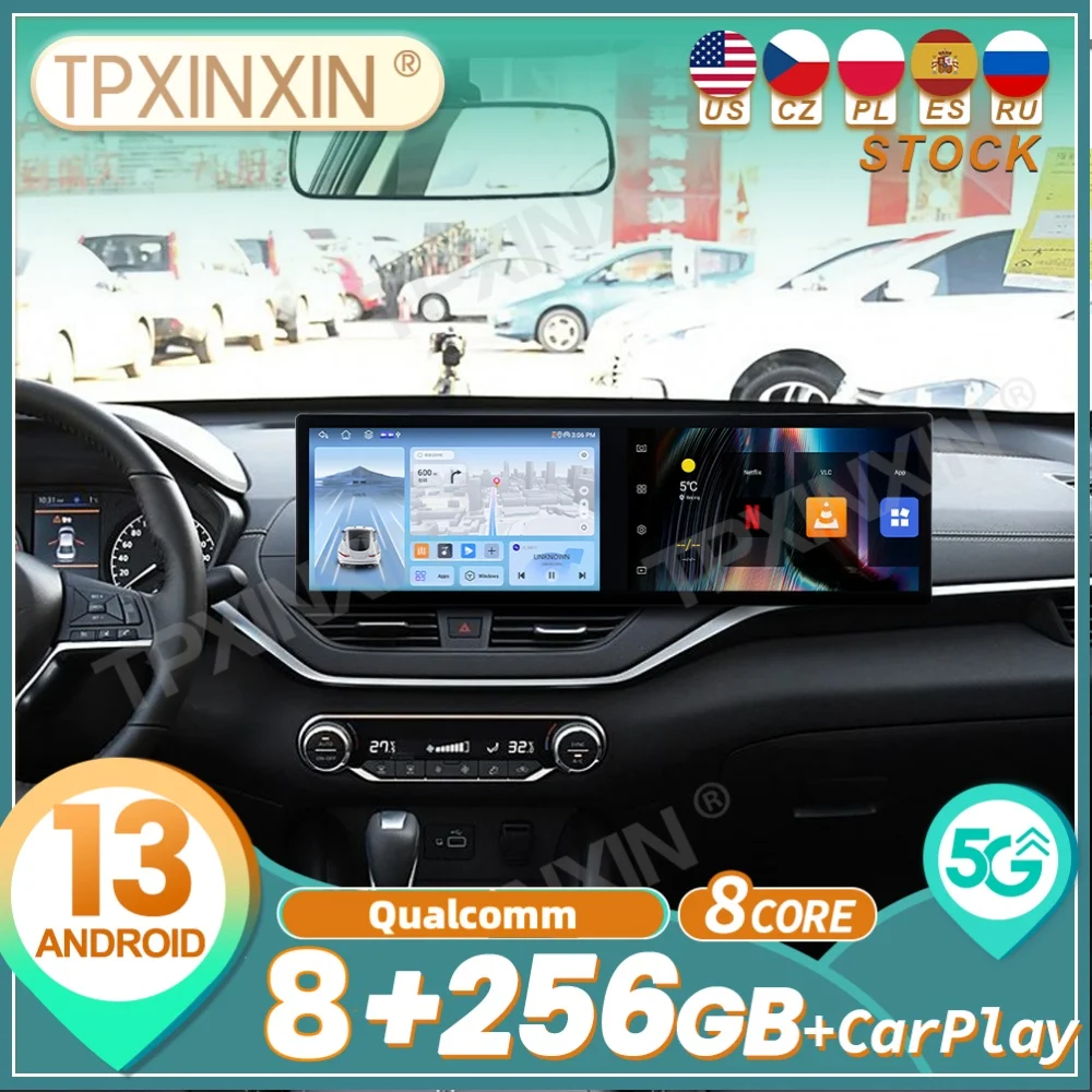 For Nissan Teana 2018~2021 Qualcomm Android Carplay Dual Screen Car Radio Stereo Automotive Multimedia Player GPS Navi Head Unit
For Nissan Teana 2018~2021 Qualcomm Android Carplay Dual Screen Car Radio Stereo Automotive Multimedia Player GPS Navi Head Unit
