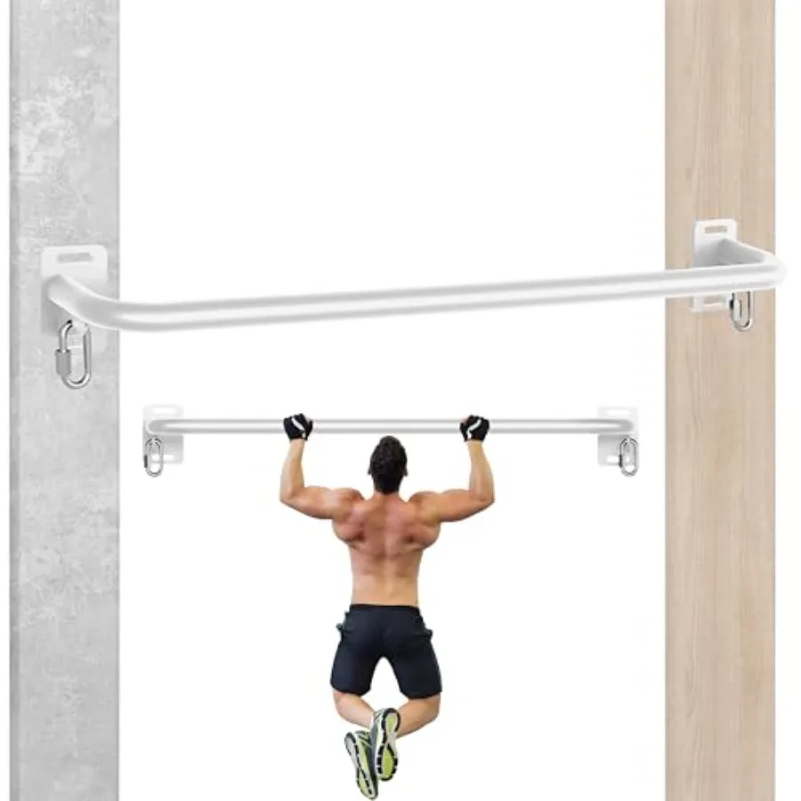 Garage basement rafter use: heavy duty steel pull up bar, black, 600 LB capacity, multi-grip, wall/joist mounted, space-saving
Garage basement rafter use: heavy duty steel pull up bar, black, 600 LB capacity, multi-grip, wall/joist mounted, space-saving