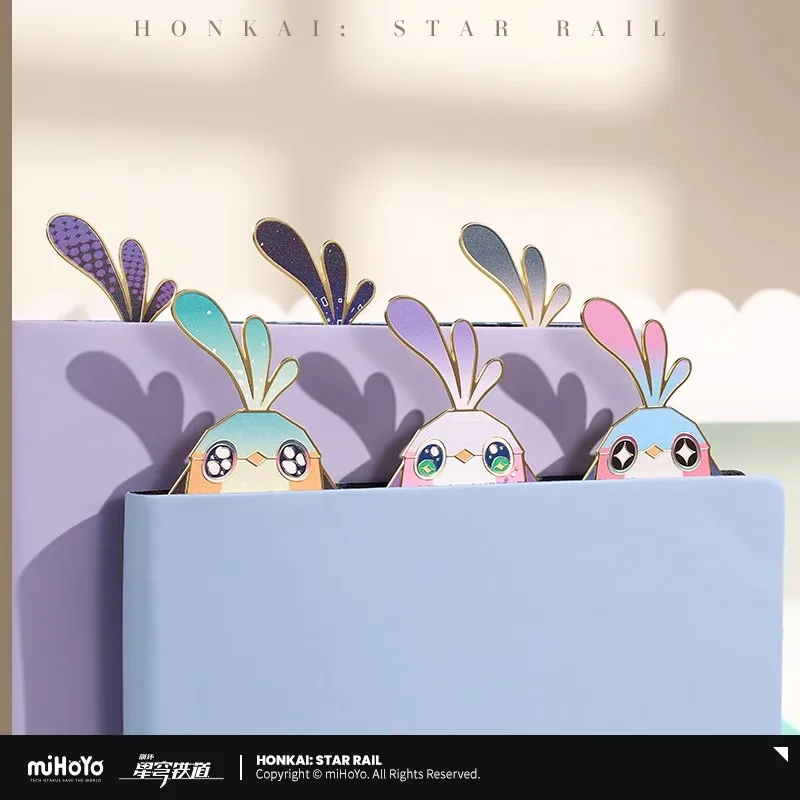 miHoYo Honkai: StarRail Official Anime & Game Peripherals Origami Birdie Pair Series Metal Bookmark DIY Secondary Jewelry Gift
miHoYo Honkai: StarRail Official Anime & Game Peripherals Origami Birdie Pair Series Metal Bookmark DIY Secondary Jewelry Gift