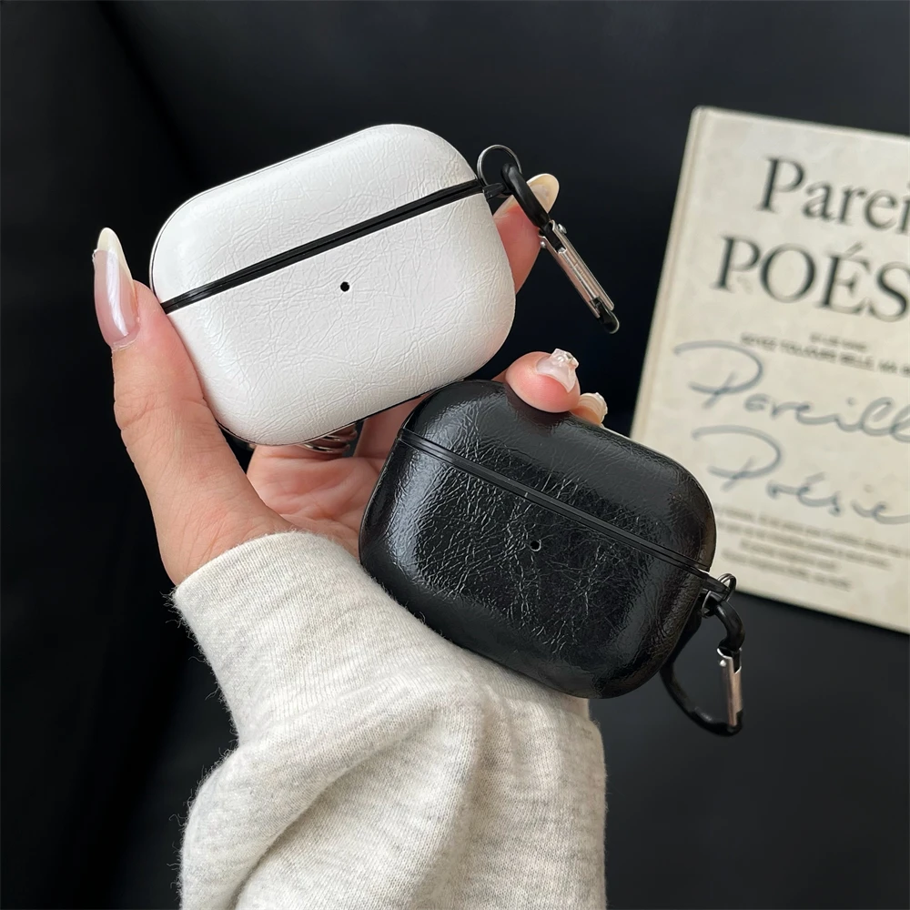 Oil shiny cowhide protective case for Apple Airpods Pro 4 3 2 1 Airpods 4 3 2 1 Airpods headphone protective case accessories 4
Oil shiny cowhide protective case for Apple Airpods Pro 4 3 2 1 Airpods 4 3 2 1 Airpods headphone protective case accessories 4