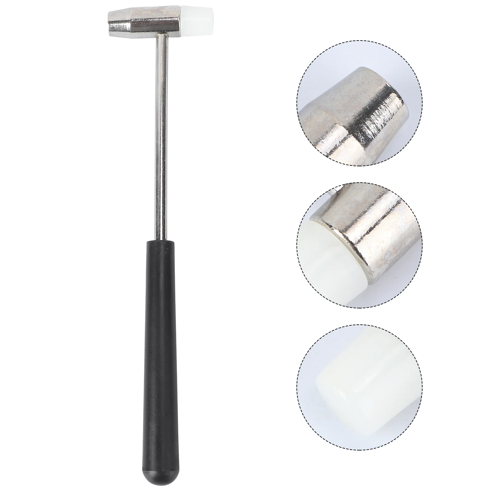 1pc Double- Watch Repair Kit Watch Hammer Repair Tool Mini Metal Hard Hammer Metal Tool for Watch Store (Pattern B)
1pc Double- Watch Repair Kit Watch Hammer Repair Tool Mini Metal Hard Hammer Metal Tool for Watch Store (Pattern B)