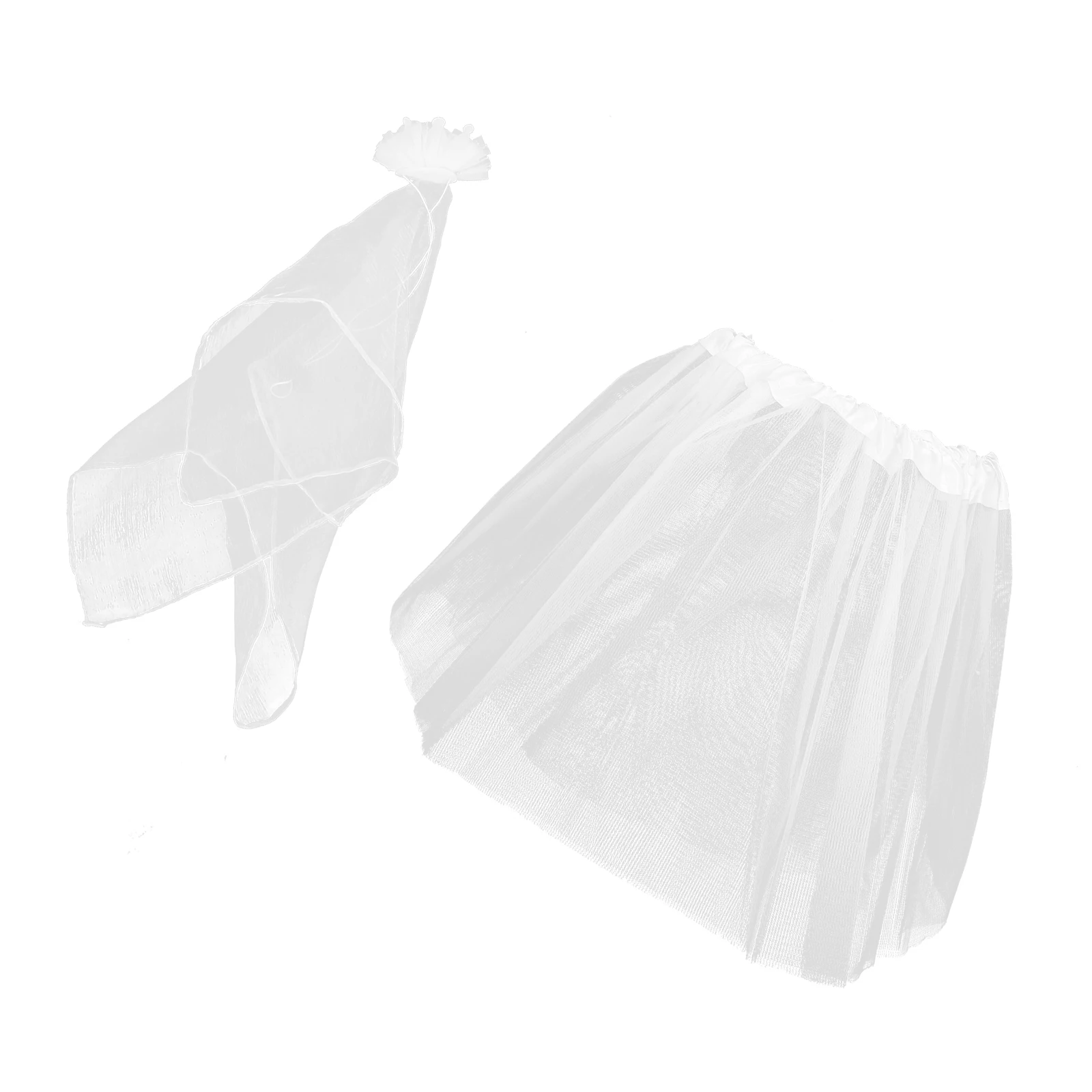 2pcs White Goose Wedding Dress Set 23Inch Bride Costume Mesh Veil Tutu Skirt Porch Goose Outfit Party Garden Decor Yard Lawn
2pcs White Goose Wedding Dress Set 23Inch Bride Costume Mesh Veil Tutu Skirt Porch Goose Outfit Party Garden Decor Yard Lawn