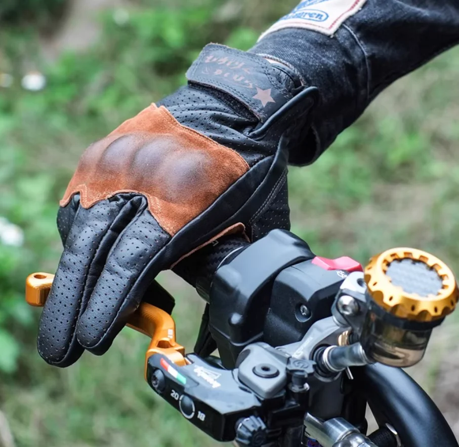 Uglybros Retro Motorcycle Riding Gloves For Men Women Cowhide Leather Biker Windproof Full Finger Cycling Mtb All Size XS-XXL
Uglybros Retro Motorcycle Riding Gloves For Men Women Cowhide Leather Biker Windproof Full Finger Cycling Mtb All Size XS-XXL