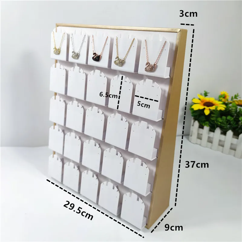 Vertical Necklace Display Stand Portable Earring Organizer Storage Jewelry Professional Display Showcases Luxury Earrings Shelf
Vertical Necklace Display Stand Portable Earring Organizer Storage Jewelry Professional Display Showcases Luxury Earrings Shelf