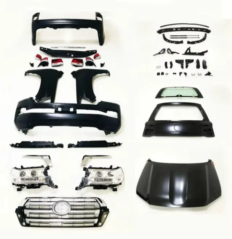 Upgrade Your 2017 Style LC200 for with Front & Rear Bumper Fenders Lights Body Kit for Old Models
Upgrade Your 2017 Style LC200 for with Front & Rear Bumper Fenders Lights Body Kit for Old Models
