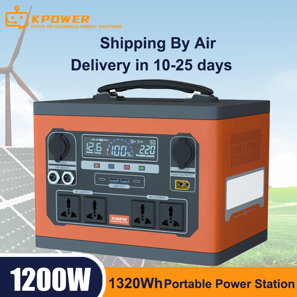 Mobile Power 220V 1200W Large Capacity Portable Charging Station Outdoor Camping Emergency Energy Storage Boiler Car Charging
Mobile Power 220V 1200W Large Capacity Portable Charging Station Outdoor Camping Emergency Energy Storage Boiler Car Charging