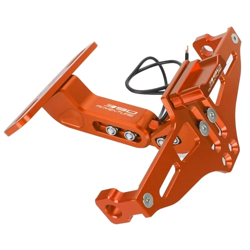 For 390ADVENTURE 390 ADVENTURE 390adventure Motorcycle Rear License Plate Holder Bracket with Light Tail Tidy Fender Eliminator