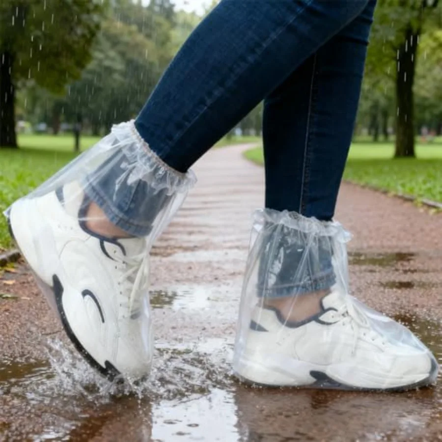 10 Pairs Waterproof Shoe Covers for Rain, Thickened Plastic Rain Shoe Covers Disposable, Non-Slip Outdoor Boots Ponchos Protect
10 Pairs Waterproof Shoe Covers for Rain, Thickened Plastic Rain Shoe Covers Disposable, Non-Slip Outdoor Boots Ponchos Protect