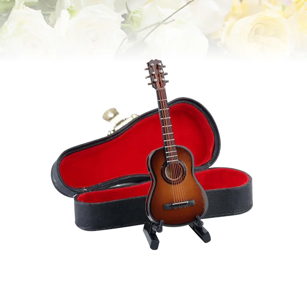 Mini Classical Guitar Ornaments Detailed Miniature of Crafts Decoration Model Desktop Bamboo Graduation Gift
Mini Classical Guitar Ornaments Detailed Miniature of Crafts Decoration Model Desktop Bamboo Graduation Gift