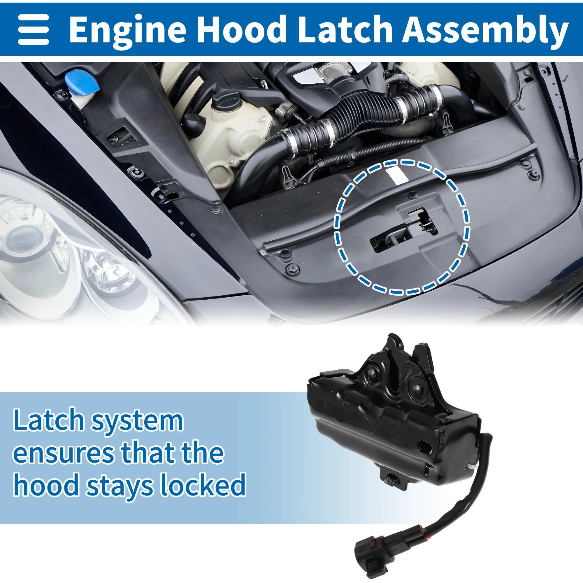 UXCELL Защелка капота в сборе для Toyota Land Cruiser 2016-2020, разблокировка замка капота двигателя No 5351060390
UXCELL Защелка капота в сборе для Toyota Land Cruiser 2016-2020, разблокировка замка капота двигателя No 5351060390