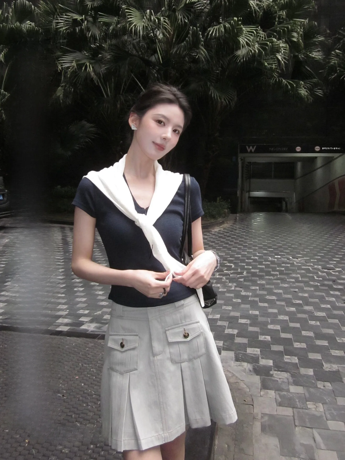 Gray Wild A-Line Skirt with Pleated Design Summer Fashionable American Vintage Feel Women's Cotton Midi Skirt
Gray Wild A-Line Skirt with Pleated Design Summer Fashionable American Vintage Feel Women's Cotton Midi Skirt