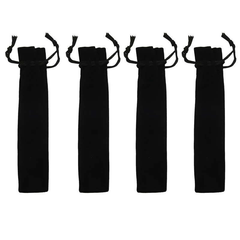 200 Pcs Black Velvet Pen Pouch Sleeve Holder Single Pen Bag Case Pencil Bag
200 Pcs Black Velvet Pen Pouch Sleeve Holder Single Pen Bag Case Pencil Bag