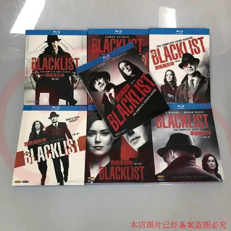 BD Blu-ray American TV Series The Blacklist Seasons 1-10 The Blacklist Boxed Full Edition 38 Discs
BD Blu-ray American TV Series The Blacklist Seasons 1-10 The Blacklist Boxed Full Edition 38 Discs