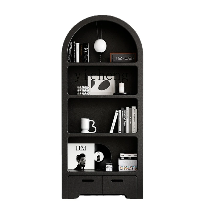 Xl Cream Style Storage Wall Display Cabinet Living Room Arch Cave Cabinet Black Floor Bookshelf
Xl Cream Style Storage Wall Display Cabinet Living Room Arch Cave Cabinet Black Floor Bookshelf