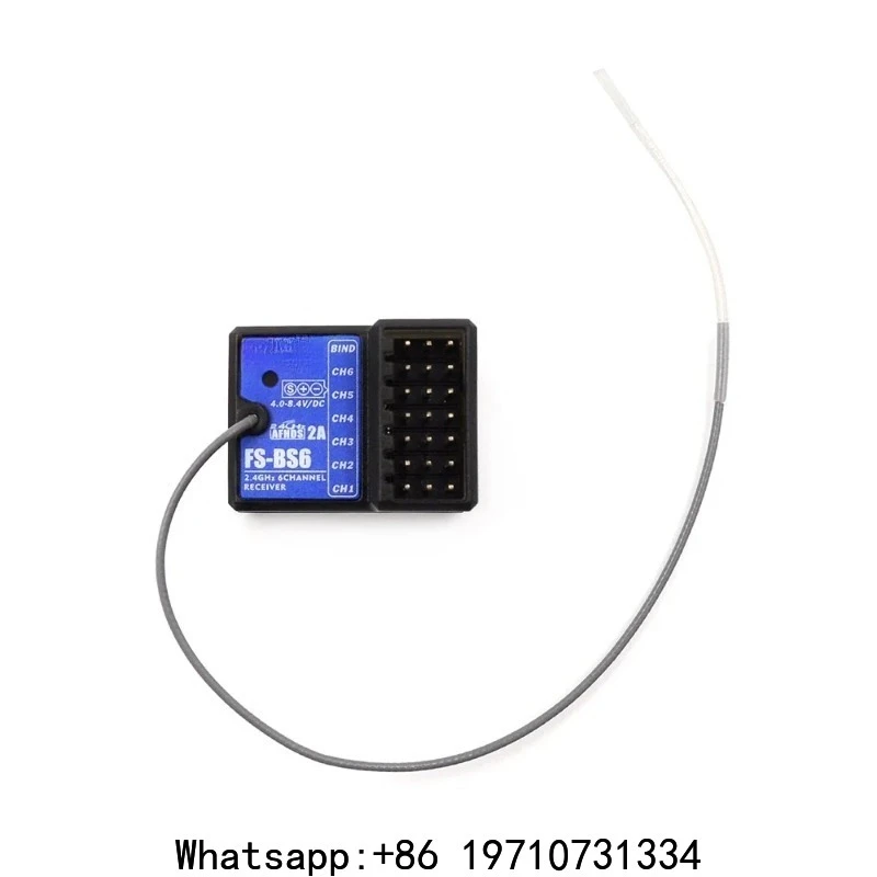 2.4GHz 6CH AFHDS2 FS-BS6 Receiver Suitable for FlySky FS-GT5 FS-IT4S Transmitter RC Car Boat
2.4GHz 6CH AFHDS2 FS-BS6 Receiver Suitable for FlySky FS-GT5 FS-IT4S Transmitter RC Car Boat