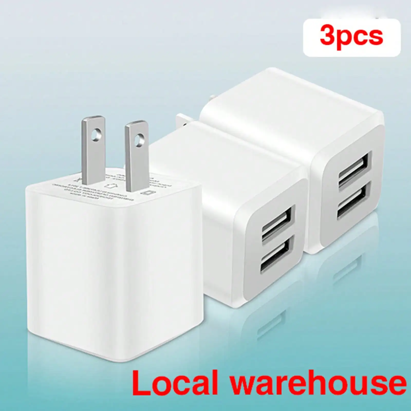 3 Pack Dual USB Port Fast Wall Charger High Output Power Charging Block Compatible with iPhone12-16 Galaxy S20/S21/S22 Multi-device Power Adapter for Home Office Travel Daily Charging
3 Pack Dual USB Port Fast Wall Charger High Output Power Charging Block Compatible with iPhone12-16 Galaxy S20/S21/S22 Multi-device Power Adapter for Home Office Travel Daily Charging
