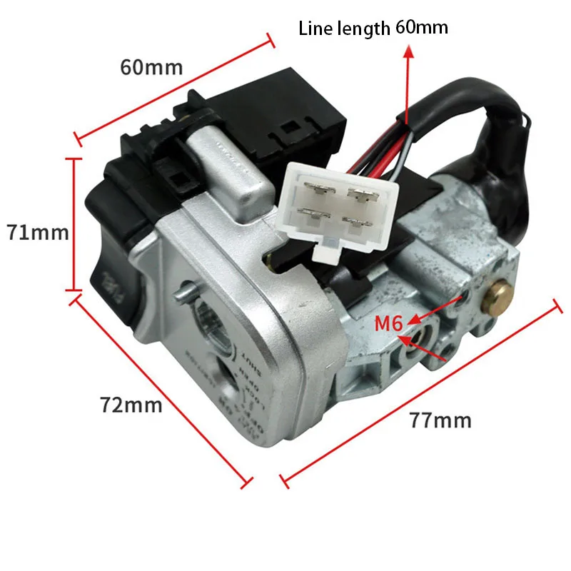 Motorcycle Ignition Switch Set with 2 Keys Barrel Lock conjunto de interruptores de bloqueo de llave bloqueo de barril SHmode
Motorcycle Ignition Switch Set with 2 Keys Barrel Lock conjunto de interruptores de bloqueo de llave bloqueo de barril SHmode