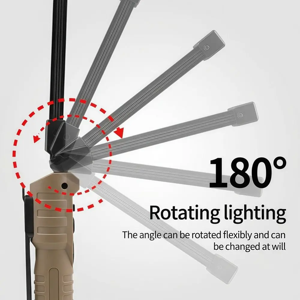 Профессиональный складной рабочий фонарь COB LED с USB-зарядкой, металлическим крючком, магнитным основанием, инспекционная лампа, рабочее освещение
Профессиональный складной рабочий фонарь COB LED с USB-зарядкой, металлическим крючком, магнитным основанием, инспекционная лампа, рабочее освещение