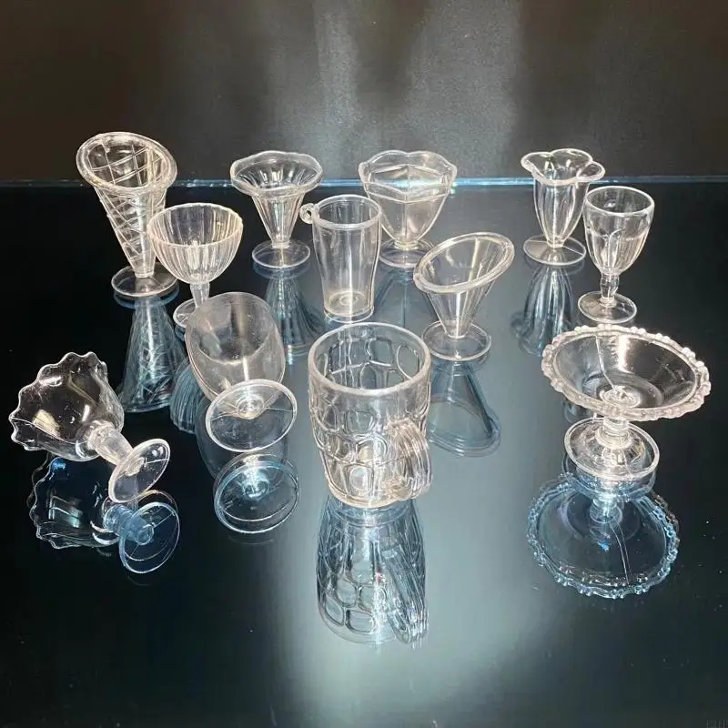 E21F 12 Sets Food for Play Cups Diy Food for Play Accessories Mini Hand-made Cup Simulation Plastic Cup Miniature Food for Pl
E21F 12 Sets Food for Play Cups Diy Food for Play Accessories Mini Hand-made Cup Simulation Plastic Cup Miniature Food for Pl