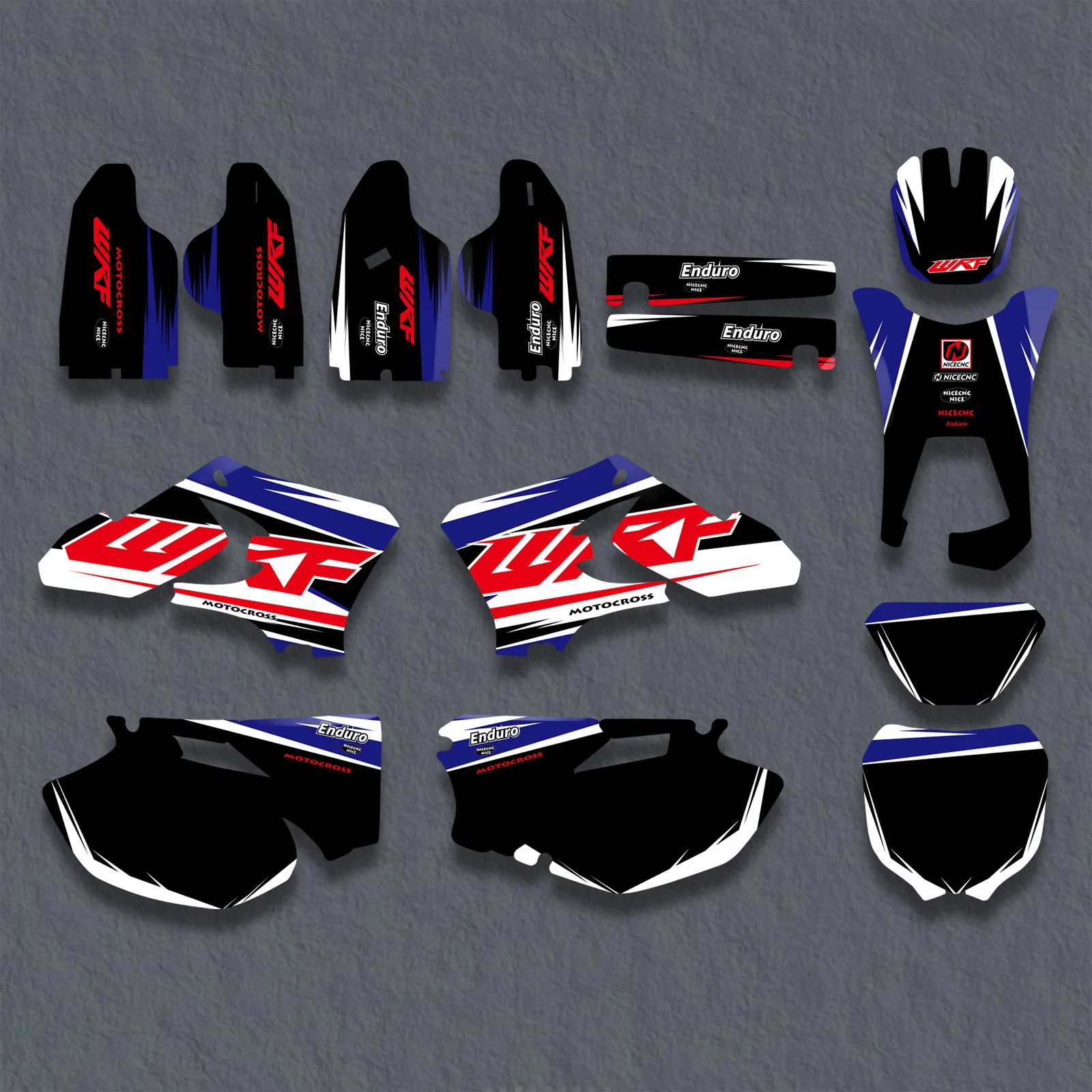 For Yamaha WR250F WR450F WR 250F 450F WRF 250 450 2005 2006 Motorcycle Fairing Graphics Background Decals Sticker Customize
For Yamaha WR250F WR450F WR 250F 450F WRF 250 450 2005 2006 Motorcycle Fairing Graphics Background Decals Sticker Customize