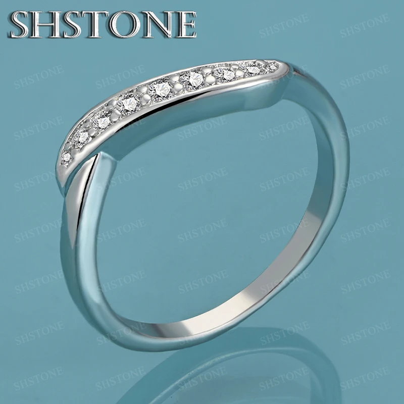Korean Version 925 Sterling Silver Zircon Geometric Ring For Women Engagement Party Beautiful Fashion Charm Jewelry Wedding Band
Korean Version 925 Sterling Silver Zircon Geometric Ring For Women Engagement Party Beautiful Fashion Charm Jewelry Wedding Band