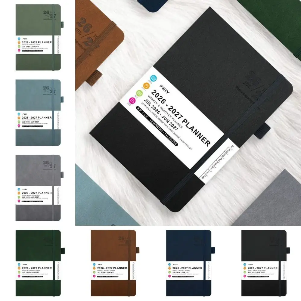 A5 2026-2027 Schedule Book Simple English Agenda Planner Notebook Multi Functional Convenient Time Management Planner Students
A5 2026-2027 Schedule Book Simple English Agenda Planner Notebook Multi Functional Convenient Time Management Planner Students