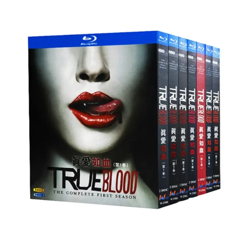 True Blood Season 1-7 (2014) 14-D Blu-ray disc
True Blood Season 1-7 (2014) 14-D Blu-ray disc