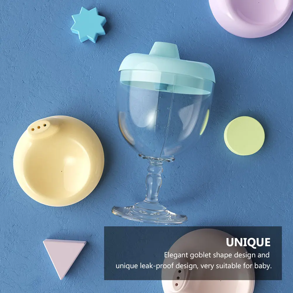 Plastic Goblet Drinking Cup Leak-Proof Tilt-Proof Elegant Goblet Shape Lightweight PP Material for Infants Children
Plastic Goblet Drinking Cup Leak-Proof Tilt-Proof Elegant Goblet Shape Lightweight PP Material for Infants Children