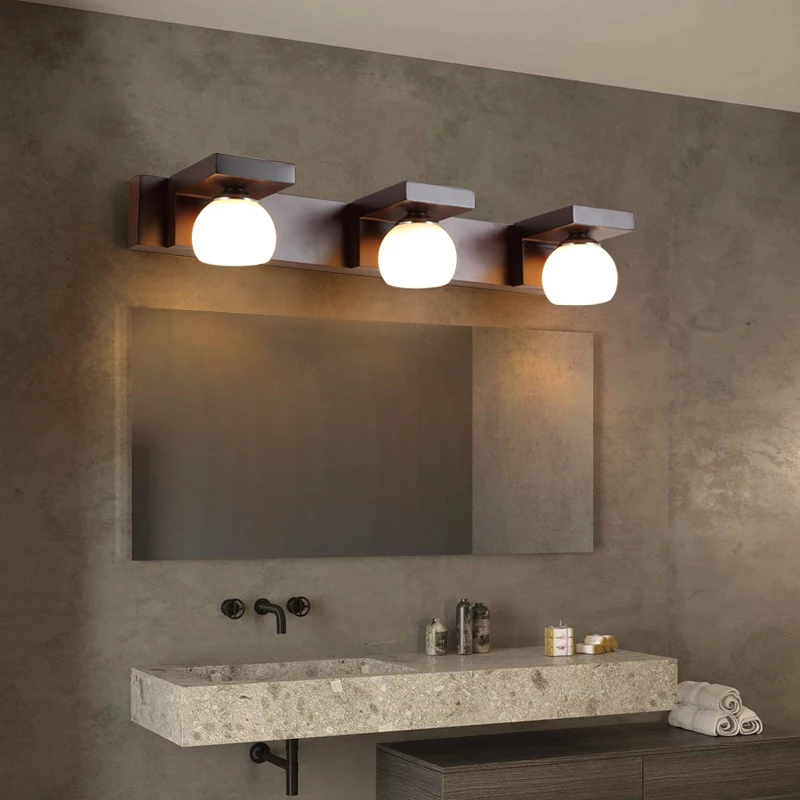 Mirror front lamp, LED mirror cabinet, special wall lamp, solid wood, Chinese wall lamp, creative toilet, bathroom, walnut color
Mirror front lamp, LED mirror cabinet, special wall lamp, solid wood, Chinese wall lamp, creative toilet, bathroom, walnut color