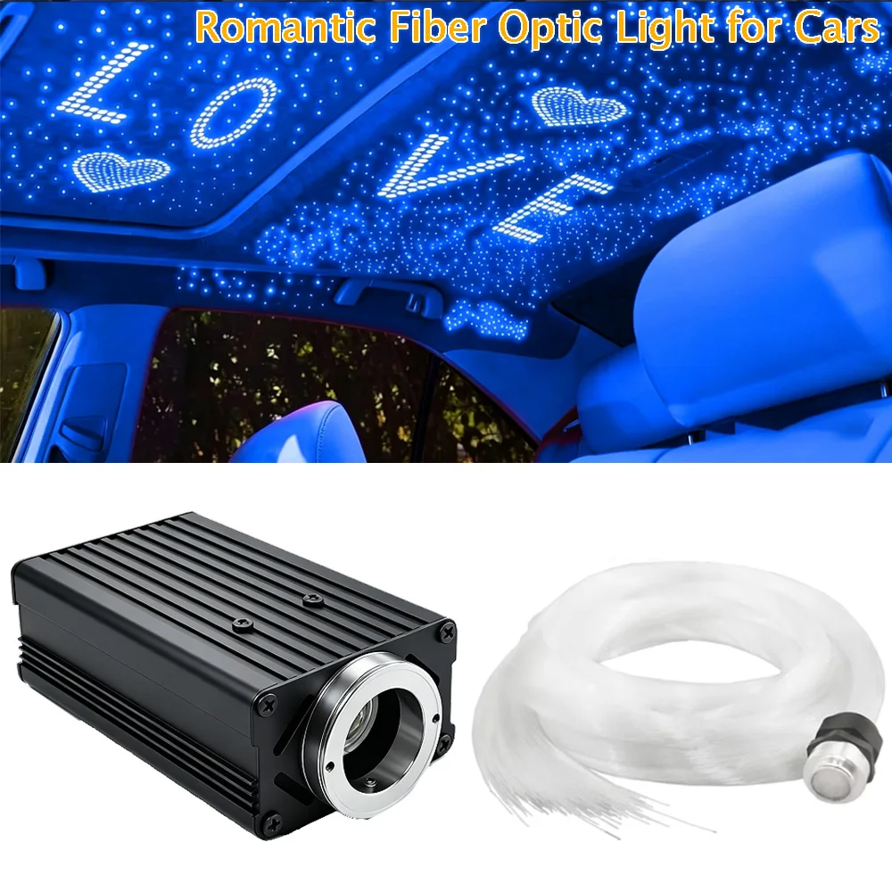 Romantic car starry sky light, car home fiber optic light, ambient light, music control ceiling light, RGB 16W car styling DIY
Romantic car starry sky light, car home fiber optic light, ambient light, music control ceiling light, RGB 16W car styling DIY