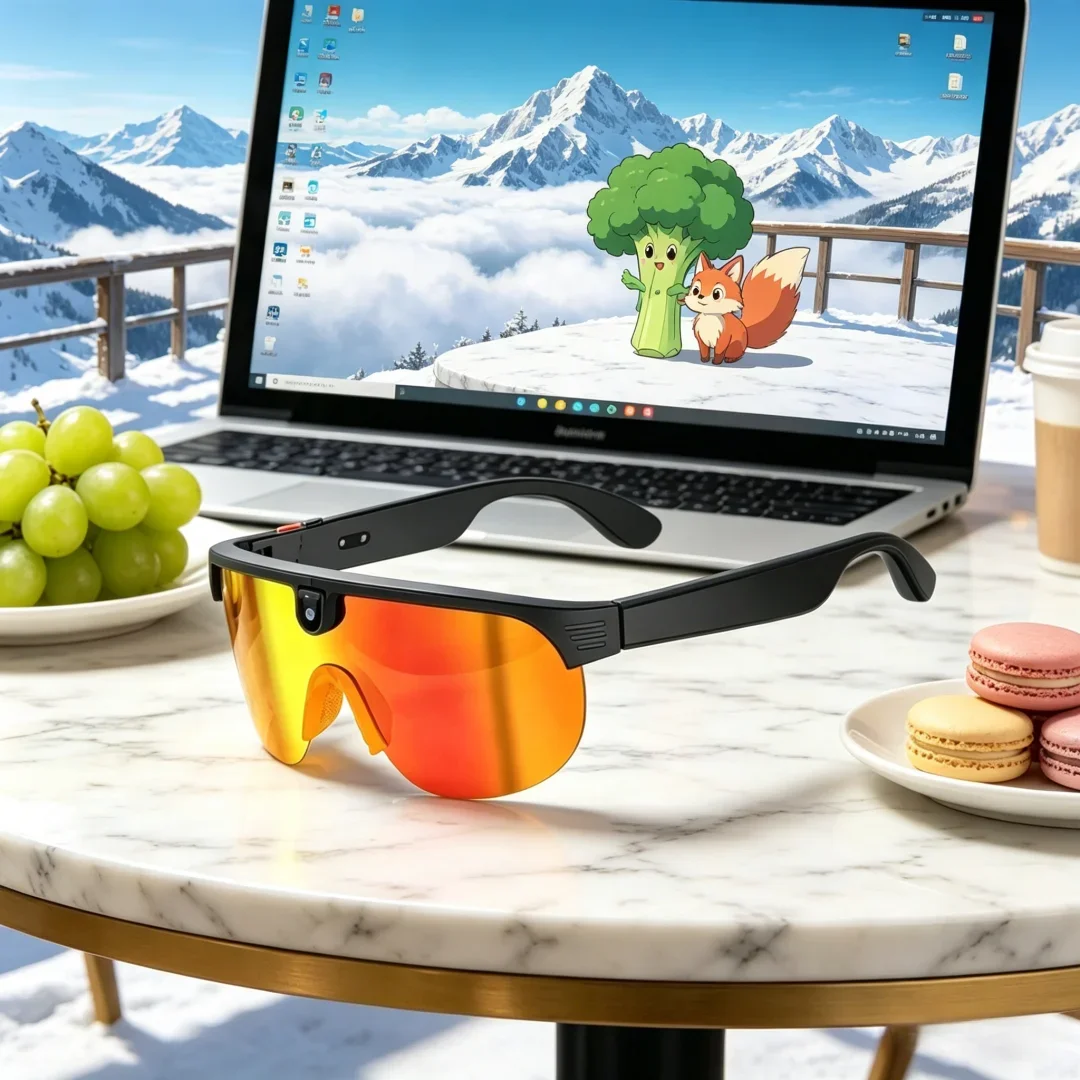 Ineffable AI Smart Glasses Men Cultured Cycling Glasses Camera Ultra HD Video Recording Instant Translation Sunglasses Wireless
Ineffable AI Smart Glasses Men Cultured Cycling Glasses Camera Ultra HD Video Recording Instant Translation Sunglasses Wireless