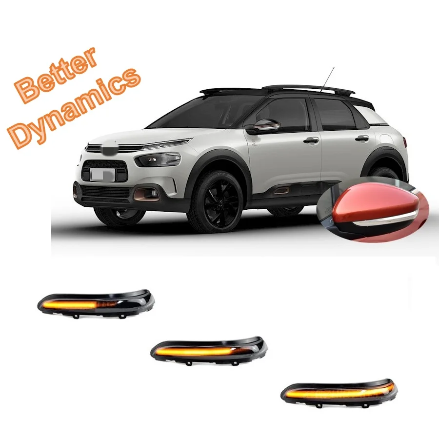 for CITROEN C4 Cactus 1.5 1.6 2018 2019 2020 2021 2022 2023 Dynamic LED Sequential Indicator Mirror Turn Light Signal Lamp
for CITROEN C4 Cactus 1.5 1.6 2018 2019 2020 2021 2022 2023 Dynamic LED Sequential Indicator Mirror Turn Light Signal Lamp