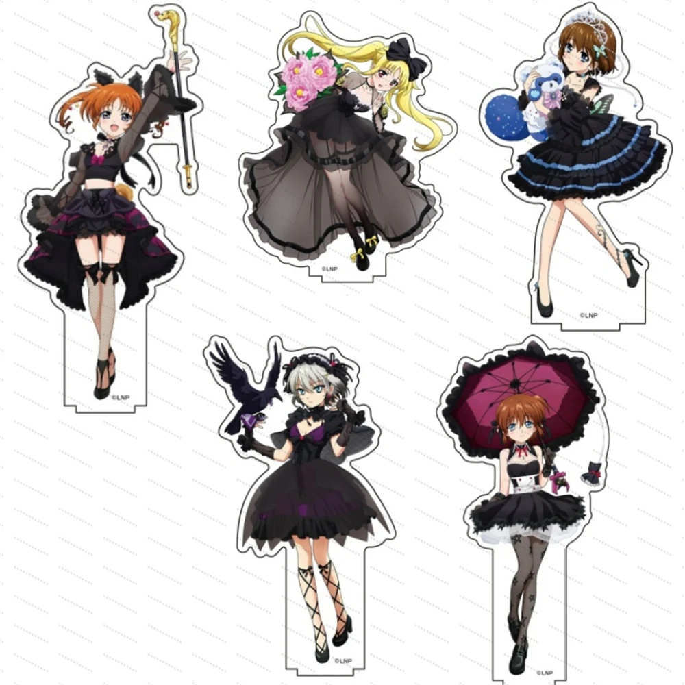 Magical Girl Lyrical Nanoha Acrylic standing signs as gifts for friends, desktop ornaments and small presents
Magical Girl Lyrical Nanoha Acrylic standing signs as gifts for friends, desktop ornaments and small presents