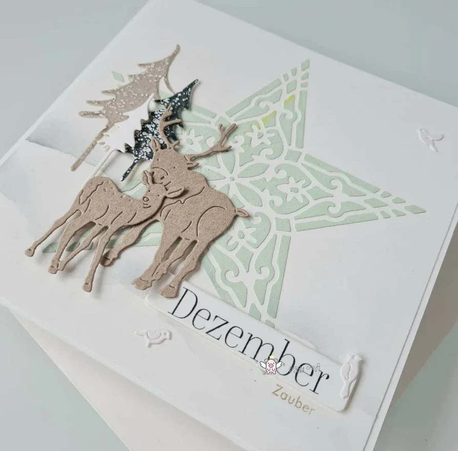 Новый рождественский олень, металлические трафареты, трафареты, сделай сам, бумага для скрапбукинга/фотокарты, штампы для тиснения
Новый рождественский олень, металлические трафареты, трафареты, сделай сам, бумага для скрапбукинга/фотокарты, штампы для тиснения