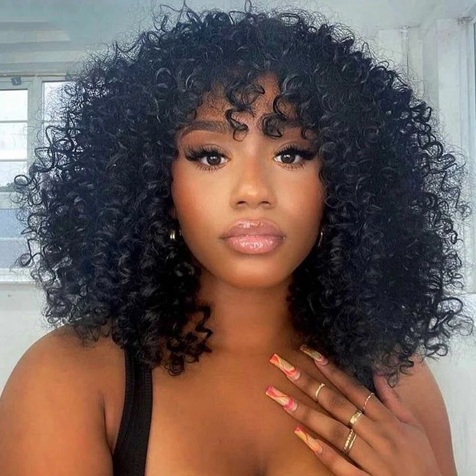 Malaysia Short Bob Jerry Curly Human Hair Wigs With Bangs For Women Kinky Curly Natural Highlight Water Wave Human Hair Wigs
Malaysia Short Bob Jerry Curly Human Hair Wigs With Bangs For Women Kinky Curly Natural Highlight Water Wave Human Hair Wigs