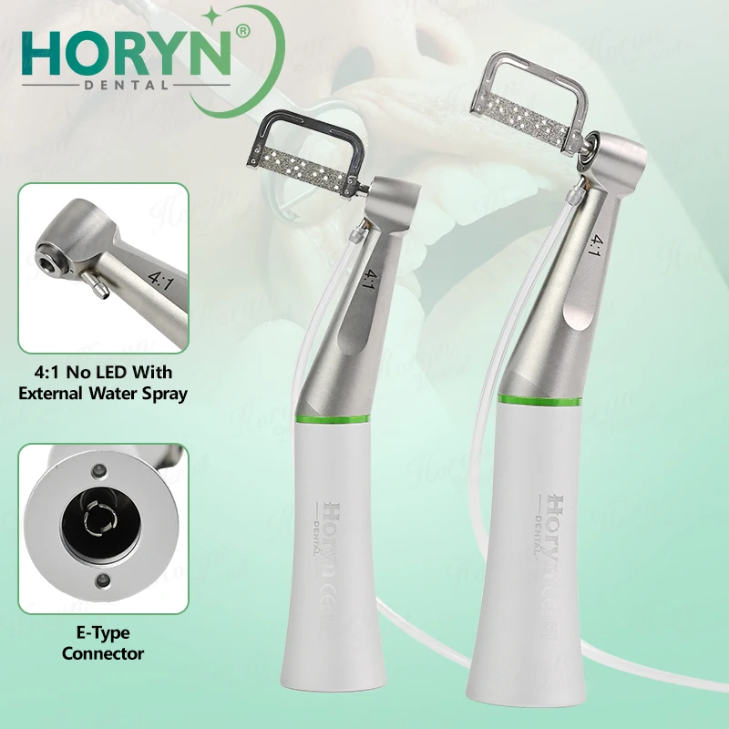 Horyn Dental Interproximal Reduction IPR System 4:1 Reciprocating Contra Angle with 10 Diamond Stripping Files Orthodontic Tool
Horyn Dental Interproximal Reduction IPR System 4:1 Reciprocating Contra Angle with 10 Diamond Stripping Files Orthodontic Tool