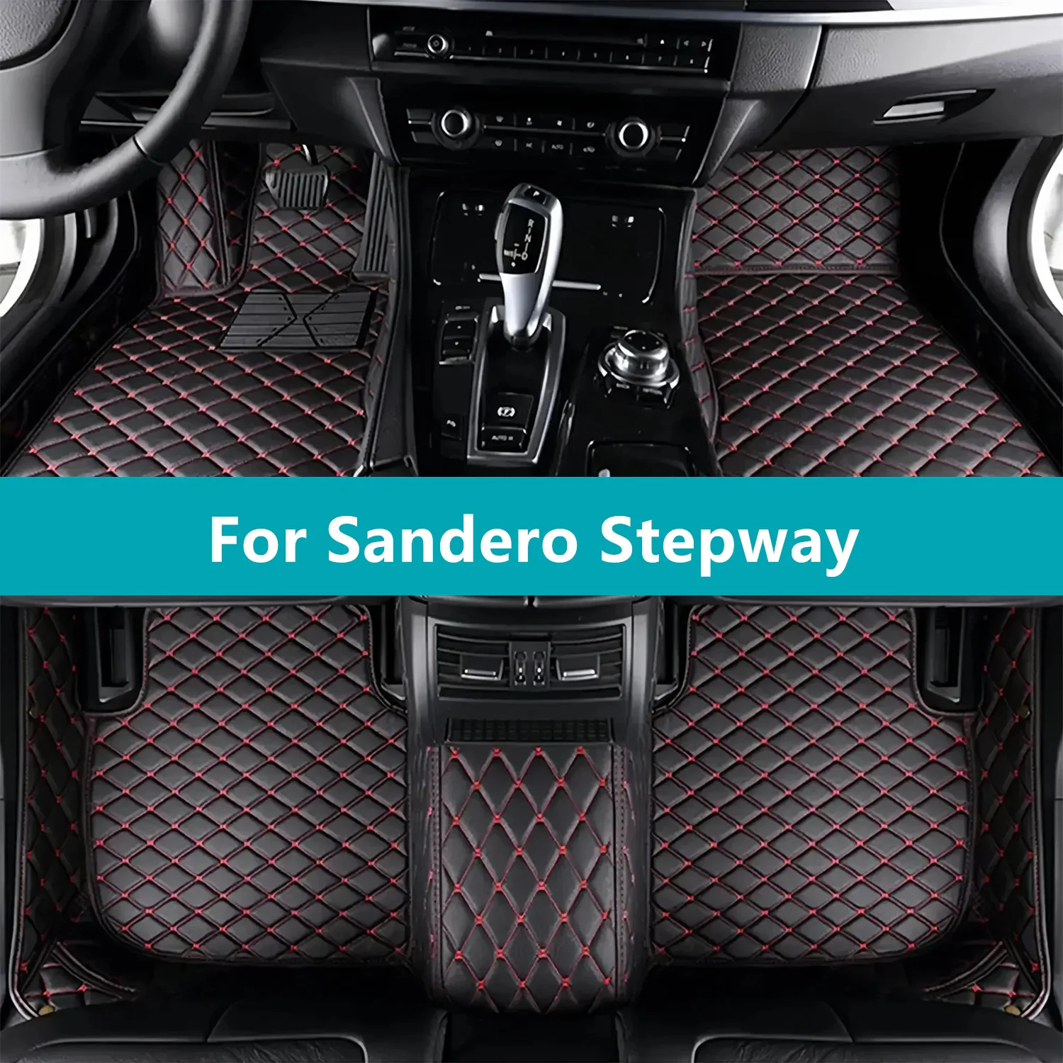 Полный комплект автомобильных ковриков для Sandero Stepway 2018 2019 2020 2021, всесезонные роскошные кожаные Коврики для автомобиля
Полный комплект автомобильных ковриков для Sandero Stepway 2018 2019 2020 2021, всесезонные роскошные кожаные Коврики для автомобиля
