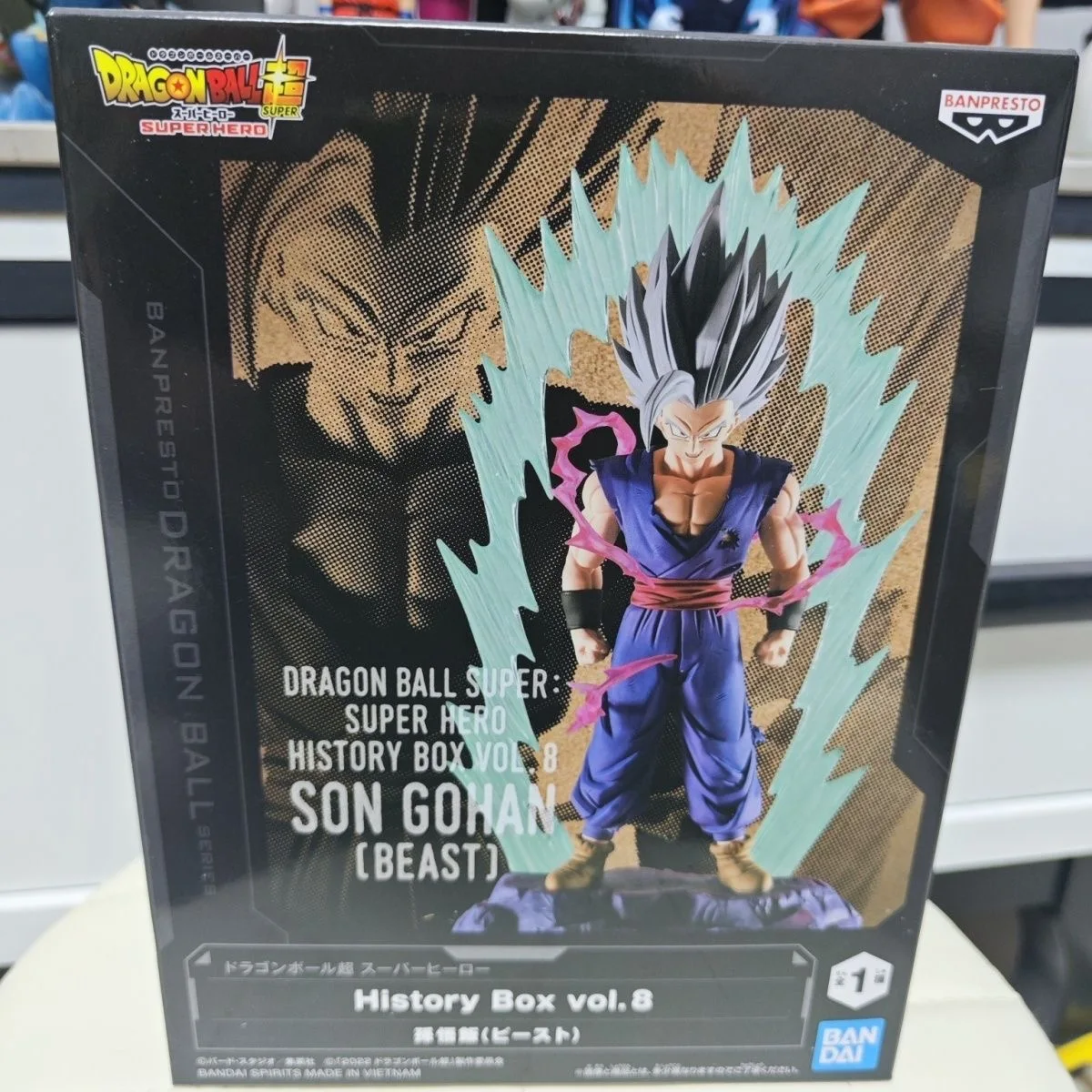In Stock Bandai Dragon Ball History Box Vol.7 Super Hero Son Gohanmon Collectible Figure Action Anime Model Toy (Banpresto)
In Stock Bandai Dragon Ball History Box Vol.7 Super Hero Son Gohanmon Collectible Figure Action Anime Model Toy (Banpresto)