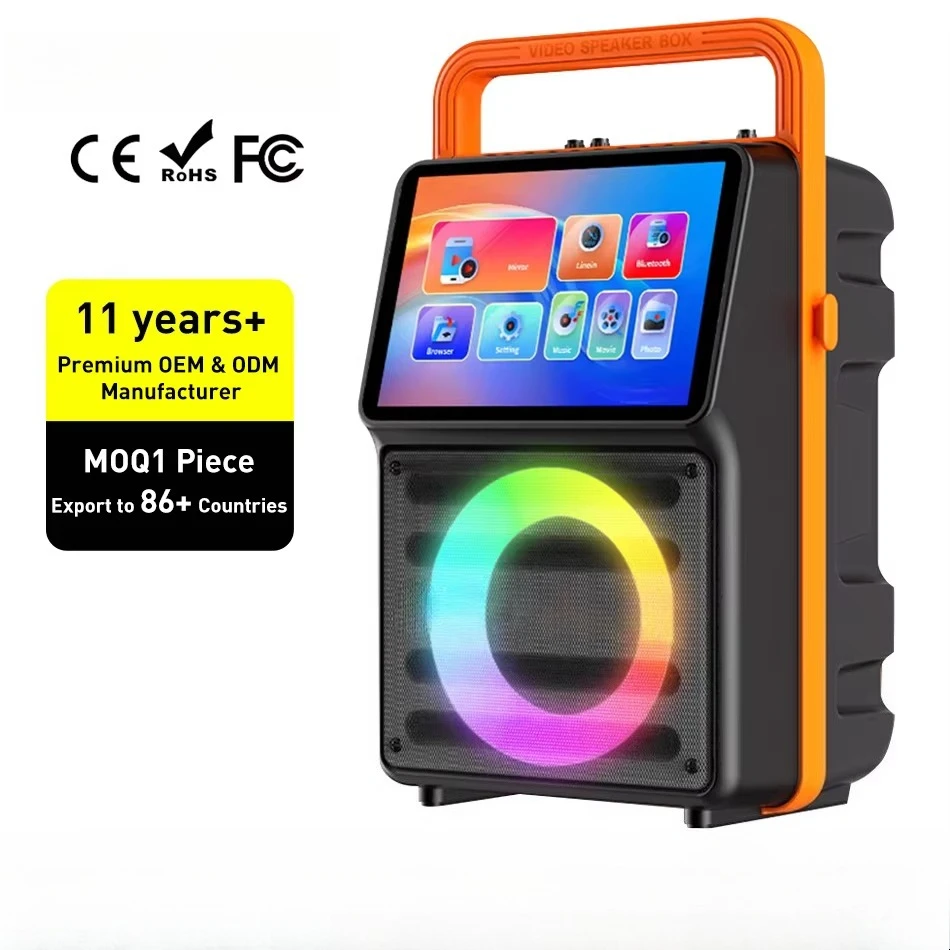 Outdoor Square Dance Karaoke Speaker With Display BT Speaker Home KTV Karaoke Song Machine
Outdoor Square Dance Karaoke Speaker With Display BT Speaker Home KTV Karaoke Song Machine